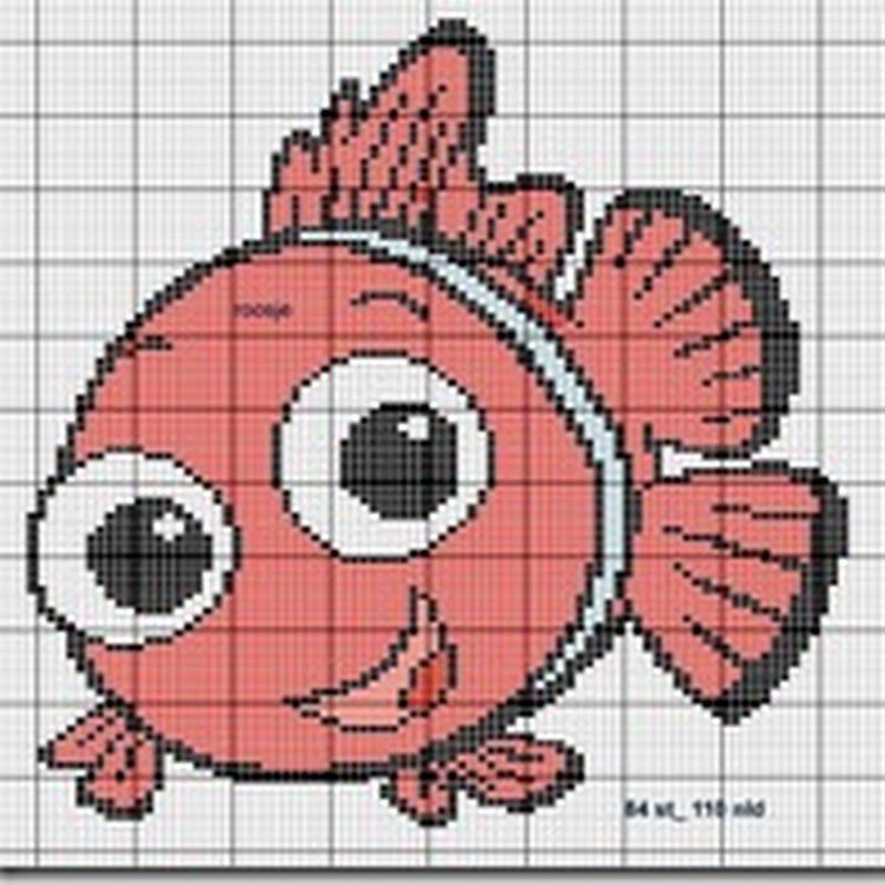 Nemo punto de cruz