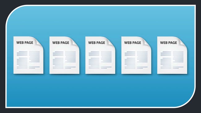 Create some pages on your website