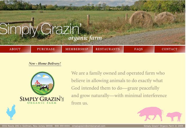 Simply grazin' organic farm