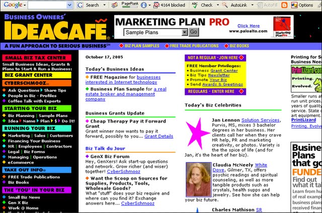 Business Owners' Ideas Cafe