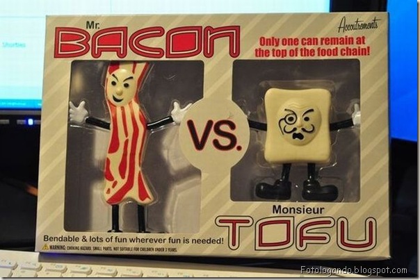 Bacon vs Tofu