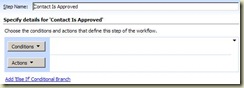 AddingConditions