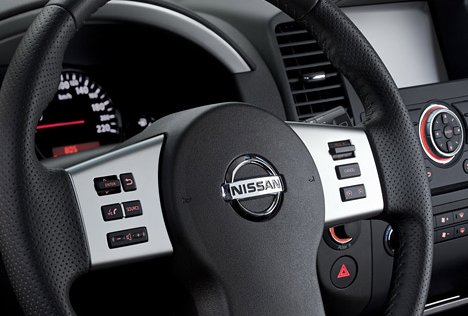 Interior of Nissan