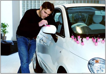 Pink Nail Varnish for FIAT