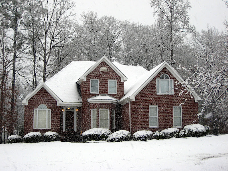 Our Snow-Covered House