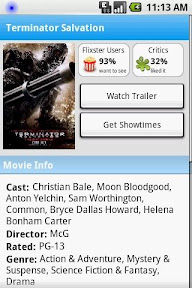 Movies by Flixster app for Android