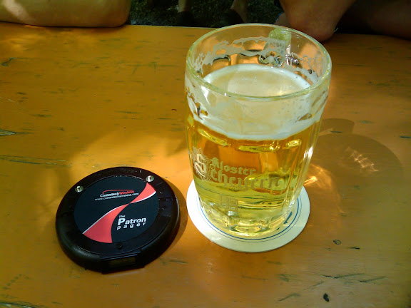 Hightech Biergarten