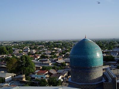 ミナレットからの眺め-サマルカンド