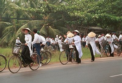 アオザイはベトナムの世界遺産