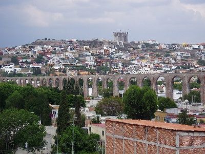 名所の水道橋－ケレタロ/メキシコ