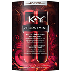 K-Y Yours+Mine Kissable Sensations