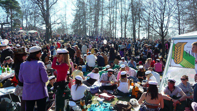 La foule de Vappu