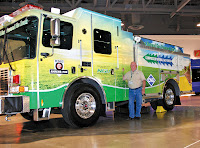 World’s First CNG Fire Truck