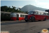 Umsteigen Ferlach Saurer Tramway Histotram NBiK Oldtimerbus