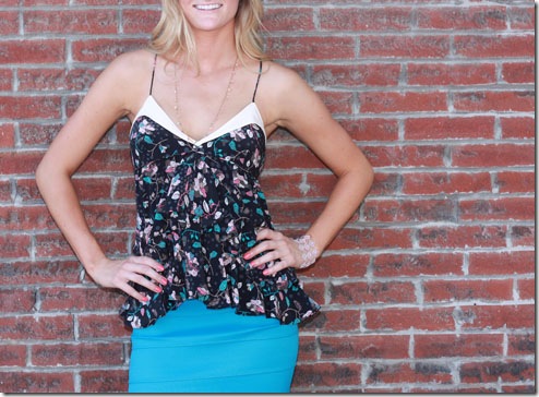Juicy Floral Top F Juicy Floral Top F
