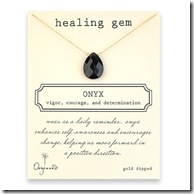 healing gem onyx