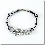 black-silver-knotted-chain-cord-bracelet