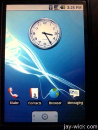 Home screen Home screen