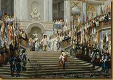 Réception du Grand Condé par Louis XIV
