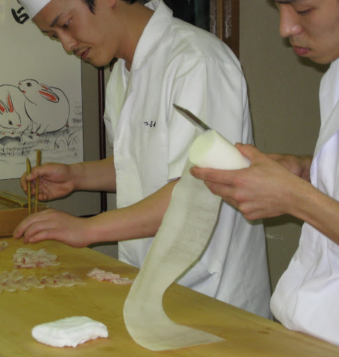 peeling radish 2