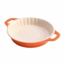 pie plate by staub