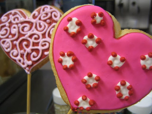 heart cookies