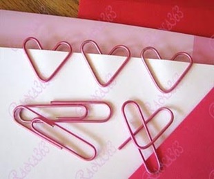 heart paper clip