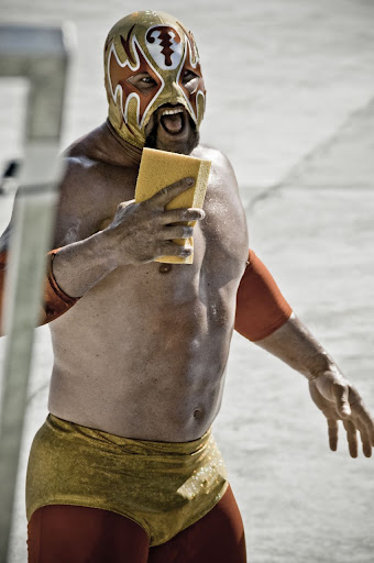 Wash me if you can - Wrestler