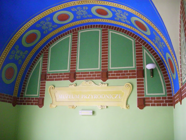 Efektowne wnętrze muzeum...