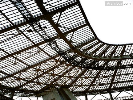 Roof Detail of Lokomotiv Stadium