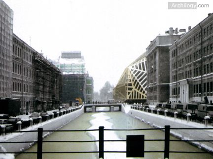 New Mariinsky Theater - View from the Krykov canal