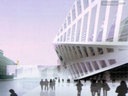 Plaza of New Mariinsky Theater