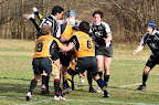 See the socks, top left? That's rugby for ya.