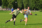 Anatomy of a D. Watch the soccer ball and purple-shirt in the background to see the time-scale.
