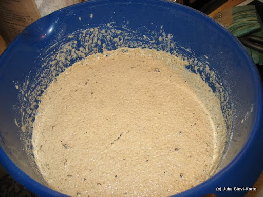 Bubbling porridge