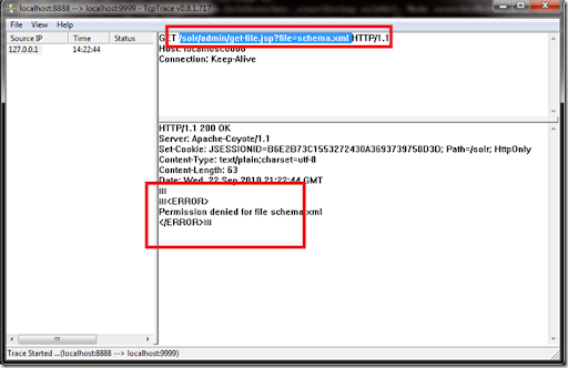 then I check the tcptrace