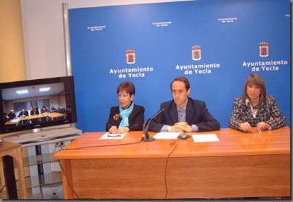 Proceso de arbitraje por videoconferencia. Ayuntamiento de Yecla