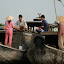 Catching up on gossip? Courting? Who knows, but pyjamas certainly know no boundaries in Vietnam...