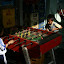 Eight years old, table football, stacks of beer and a girl who wants to share it with you. Life is great.