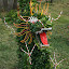 When your topiary doesn't look the way you want it to, accessorise!