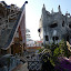 Building on the left still under construction