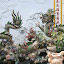 Many ornate and detailed statues decorate the inside of temples and houses throughout Hoi An.