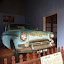 In 1963, Thich Quang Duc burnt himself to death in Saigon in protest at President Diem's repressive regime. This is the powder blue Austin from the photo that hit the headlines.