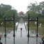 Looking back from Buu Tanh towards a very wet Lynette!