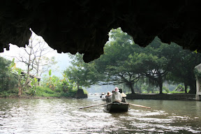 Emerging out from the last grotto... we're on the home stretch now!