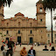 Lynette and I at the main square in Zipaquira.