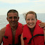 Claudio, our Italian diving instructor, an excellent tutor who made the whole thing great fun.
