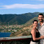 The happy couple after a long day! On to Cartagena!
