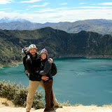 Here we are! Quilotoa crater!