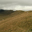 The start of our hike - note that the top is conveniently hidden at the start of our naive trek.